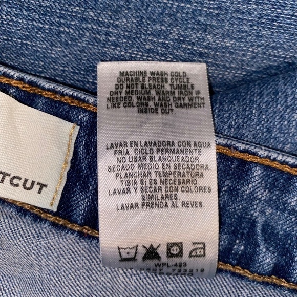 Levi Strauss Signature Mid Rise Bootcut Denim Blue Jeans Misses size 10L EUC - Picture 9 of 11